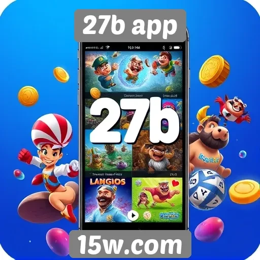 27b app oferece diversos jogos para entretenimento online