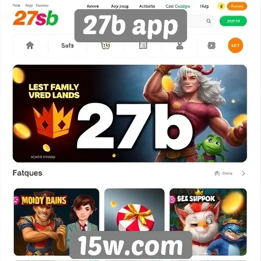 Avaliação do desempenho do site 27b app em jogos