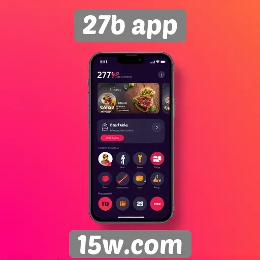 Interface do usuário do 27b app é intuitiva